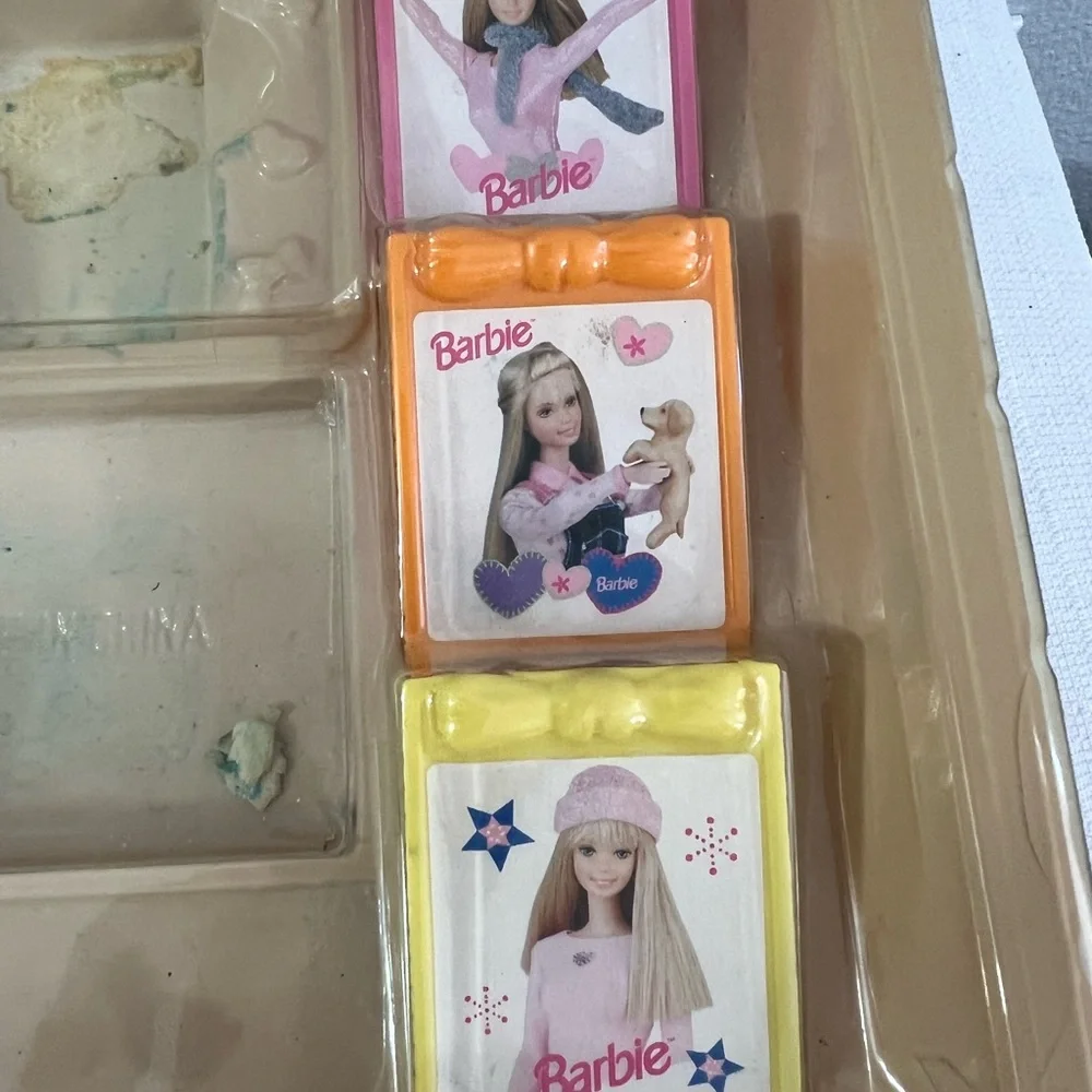 Vintage Barbie ink‎ stamps